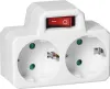 distributore 2x2P+Z con interruttore OR-AE-13187(GS) Schuko Anteprima dell’immagine prodotto 1
