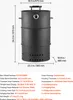 SucceBuy Räucherofen 470 mm, Holzkohlegrill, BBQ-Smoker, Produktbild-Vorschau 7