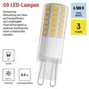 Lampadina LED EMOS G9 CLASSIC 4,3 W, sostituisce una Anteprima dell’immagine prodotto 3