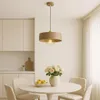 Lampa Sufitowa Wisząca Żyrandol Beżowa ECRU Złoto 1xE27 LED Podgląd zdjęcia produktu 3