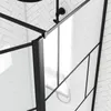 Paroi de douche avec pivot 80+40x195cm - Sérigraphie type Voir les images du produit 3