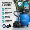 MONZANA® Sandfilteranlage SF12K 10.200L/h bis 35.000L Pool Produktbild-Vorschau 4