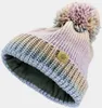 Bavarian Caps Strickmütze mit Bommel "Maria" in rot