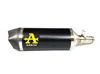 ARROW Rennsport Slip-On Auspuff dunkel Aluminium mit Produktbild-Vorschau 4
