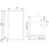 Kerra Hera 80x80 Duschkabine mit Duschwanne, 5mm ESG Produktbild-Vorschau 4