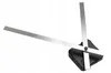 Geräuschloses Quarzwerk Zeiger SILBER 18 cm, Ersatzuhrwerk, Produktbild-Vorschau 4