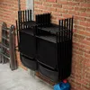 QLS Staffa a muro XXL in acciaio Sedie da giardino Anteprima dell’immagine prodotto 6