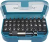 A set of screwdriver bits in a teal plastic case with a clear lid. Anteprima dell’immagine prodotto