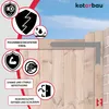 KOTARBAU® Set di 2 cerniere per persiane nero 300 mm Anteprima dell’immagine prodotto 5