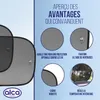 alca® protection solaire pour voiture 44x36cm 2er set Voir les images du produit 4