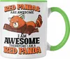 Trendation - Lustige Roter Panda Tasse Spruch Geschenk für Produktbild-Vorschau 1