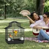 LZQ Cage pour oiseaux 46x36x62 cm - Cage métallique avec Voir les images du produit 8