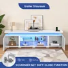OYAJIA Lowboard TV-Schrank, Fernsehschrank mit RGB-LED und Produktbild-Vorschau 6