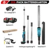 Akku-Heckenschere mit Teleskopstange 3000 U/min, 600W,270cm Produktbild-Vorschau 3