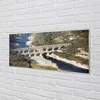 Glasbilder 125x50 Wandkunst Rom Aqueducts Fluss Produktbild-Vorschau 2