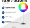 Solar LED Stehleuchte RGB, 1,5 m Höhe, für Innen- und Produktbild-Vorschau 3