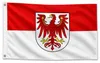 Bandiera Brandeburgo 90 x 150 cm con 2 occhielli 100g/m² Anteprima dell’immagine prodotto 2