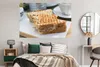 MuchoWow® Poster Doppelsandwich zum Mittagessen 180x120 cm Produktbild-Vorschau 4