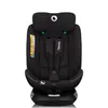 A black car seat is shown against a white background. Produktbild-Vorschau