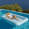 Schwimmmatratze PVC Blau Produktbild-Vorschau 4