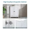 Mobile sottolavabo FCH con lavabo, armadio da bagno con 2 Anteprima dell’immagine prodotto 8