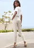 VIVANCE Jogger Pants aus bequemen Stretchstoff beige-rosa Produktbild-Vorschau 4