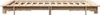A wooden bed frame shown from the side against a white background. Produktbild-Vorschau