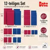 Betz 12-TLG. Handtuch-Set Palermo 100% Baumwolle 2 Produktbild-Vorschau 9