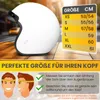 Jethelm Motorradhelm Rollerhelm Halbschalenhelm mit Produktbild-Vorschau 5