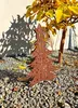 sapin de Noël 3D en acier avec rouille noble H54 cm - Voir les images du produit 2