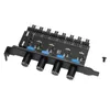 PC-Lüfter-Hub,Lüfterdrehzahlregler,PC-8-Kanal-Lüfter-Hub,4-P Produktbild-Vorschau 2