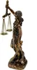 Bronzierte Justitia Statue Römische Göttin der Produktbild-Vorschau 4