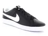 A black Nike Court Royale sneaker with a white Nike swoosh logo and a white sole, shown from a side angle on a white background. Náhled obrázku produktu