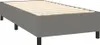 vidaXL Boxspringbettgestell Dunkelgrau 80x200 cm Stoff Produktbild-Vorschau 3