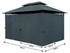 Casaria Gazebo Topas Padiglione 3x4m in Metallo Resistente Anteprima dell’immagine prodotto 7