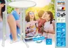 MFG Stehtisch 70 cm klappbar, weiß/weiß, wetterfest Produktbild-Vorschau 8