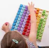 Tablica ze 100 kolorowymi liczbami Podgląd zdjęcia produktu 4