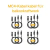 Powerness Solarpanel-Verlängerungskabel mit MC4-Stecker - Produktbild-Vorschau 1