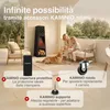 KAMINIO Camino da giardino elettrico KAI XL - Stufa Anteprima dell’immagine prodotto 5