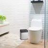 Relaxdays Kosmetikeimer Edelstahl, Mülleimer für Küche & Produktbild-Vorschau 5
