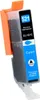 A cyan ink cartridge for a printer. Produktbild-Vorschau