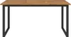vidaXL Gartentisch mit Beinen in U-Form 160x80x75 cm Produktbild-Vorschau 3