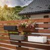 KADAX Skrzynka Balkonowa 58cm + 2 Uchwyty Szara Podgląd zdjęcia produktu 12