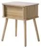 CALICOSY - Table de Chevet Vintage 2 Portes Coulissantes Voir les images du produit 10