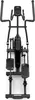 A front view of a black elliptical trainer on a white background. Podgląd zdjęcia produktu