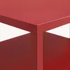 Tavolino 'Solund' in acciaio 90 x 60 x 45 cm rosso Anteprima dell’immagine prodotto 11
