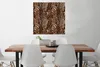 MuchoWow® Poster Tiger - Tiermuster - Design 75x75 cm - Produktbild-Vorschau 2
