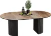 Esstisch Vicco Calero Eiche rustikal/Schwarz 120 x 60 cm Produktbild-Vorschau 6