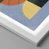 Gerahmtes Poster - Weißer Rahmen - Stück Geometrisch Rad - Produktbild-Vorschau 2