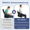 Ergonomisches RückenKissen aus Memory Foam, Stuhlkissen Produktbild-Vorschau 3